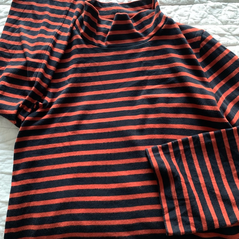 Madewell red and blue striped shirt, Size SMALL ❌SOLD❌
